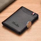 Slardar Premium Leather Wallet For Men | Stylish Durable Slim Design With Practical Storage | Black