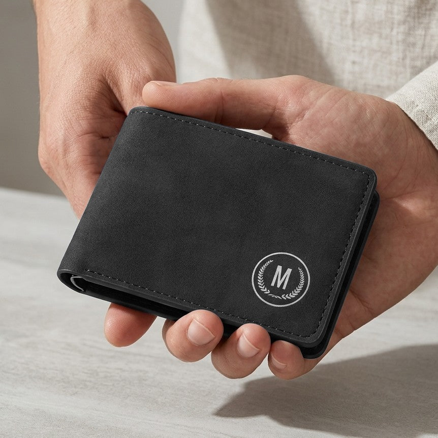 M-Design Soft Leather Bifold Wallet for Men(Color: Black,Brown and Grey)
