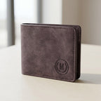 M-Design Soft Leather Bifold Wallet for Men(Color: Black,Brown and Grey)