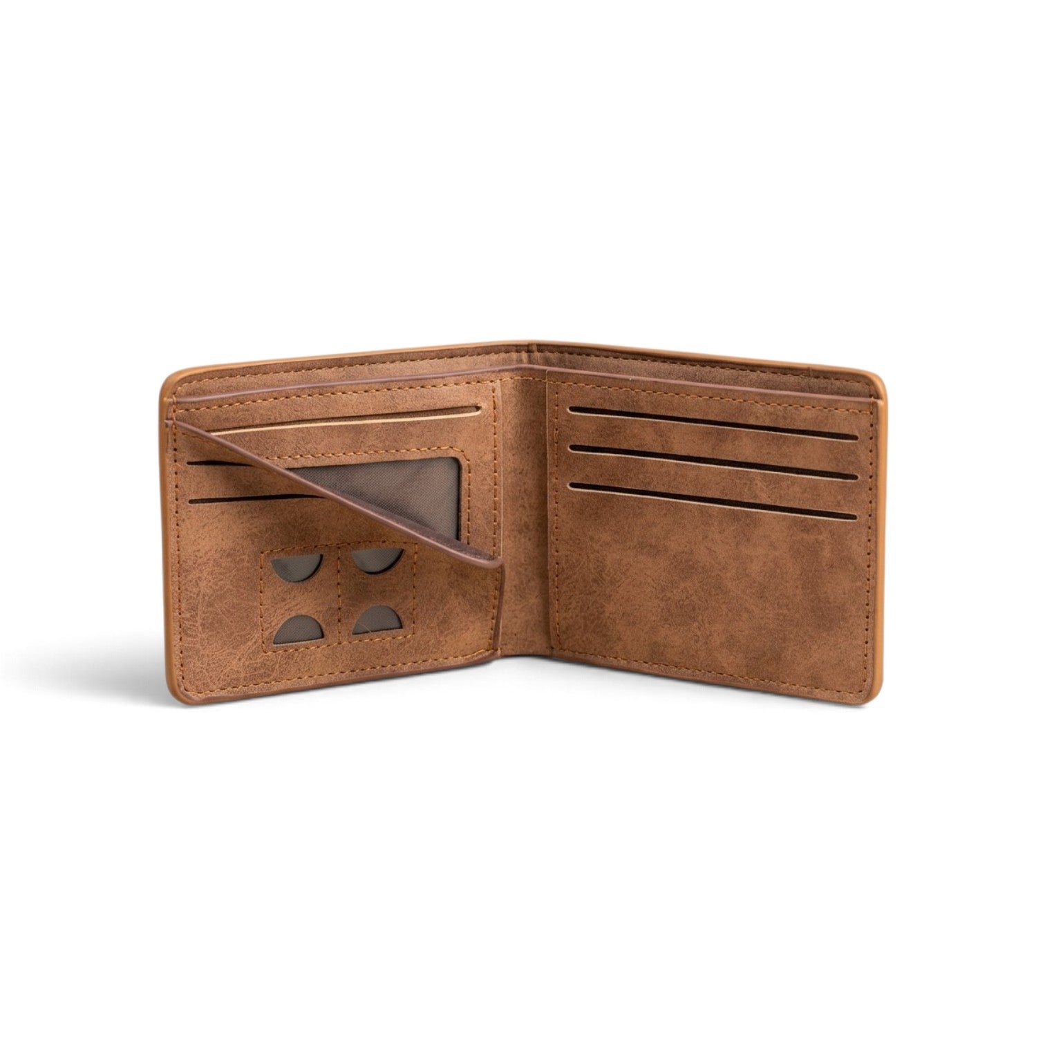 M-Design Soft Leather Bifold Wallet for Men(Color: Black,Brown and Grey)