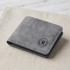 M-Design Soft Leather Bifold Wallet for Men(Color: Black,Brown and Grey)