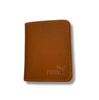 Men's Premium Leather Bi-Fold Wallet | Slim Card Holder with Cash Compartments | Black and Brown.